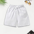 Basic White Short For Kids