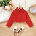 Red Cross Button Jacket for Kids