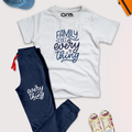 Family is Every Thing Tee & Trouser for Kids