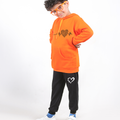 Heart Beat Kids Hoodie Set