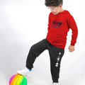 King of Hearts Kids Hoodie Set
