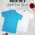 Pack of 2 Unisex Polo Shirt