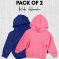 Pack of 2 Basic Hoodie for Kids