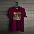 Scared Cat T-Shirt (Scared Cat-01HS)