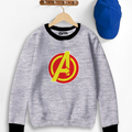 Avengers Contrast Sweat Shirt for Kids