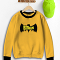 Batman Contrast Sweat Shirt for Kids