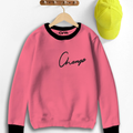 Change Contrast Sweat Shirt for Kids