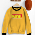 Marvel Contrast Sweat Shirt for Kids