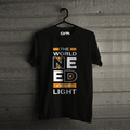 World Need Your Light T-Shirt (WorldLight-01HS)