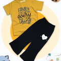 Family Is Every Thing Tee & Trouser for Kids