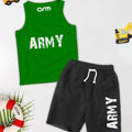 Army Sando & Short Set