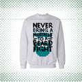 Beard Mustache Fight Sweat Shirt