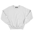 Unisex Basic White Sweatshirt