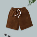 Basic Brown Short For Kids