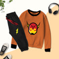Flash Contrast Tracksuit for Kids
