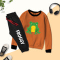 Frog Contrast Tracksuit for Kids