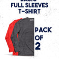 Pack of 2 Basic Full Sleeves T-Shirt