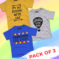 Pack of 3 T-Shirt For Kids - HANDS-ADVF-LATE