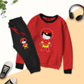 Iron Boy Contrast Tracksuit for Kids