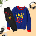 King Contrast Tracksuit for Kids