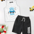 Little Cool Dude Sando & Short Set