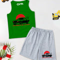 Muscle Car Sando & Short Set