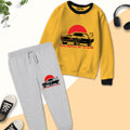 Muscle Car Contrast Tracksuit for Kids