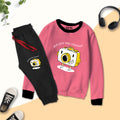 Say Cheese Contrast Tracksuit for Kids