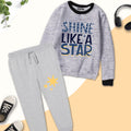 Shine Like a Star Contrast Tracksuit for Kids
