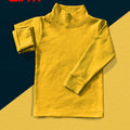 Yellow Basic High Neck for Kids
