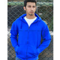 Basic Royal Blue Zipper Hoodie