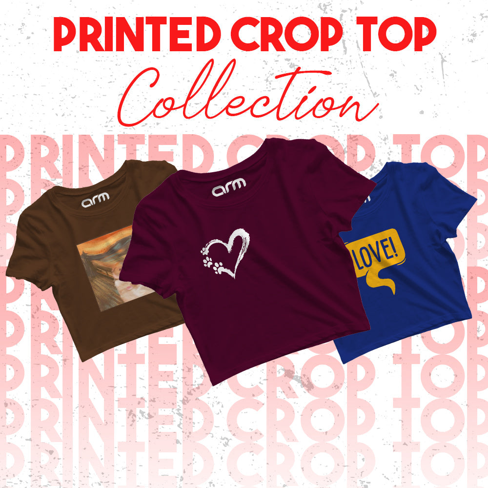 Women Crop Top (Graphics)