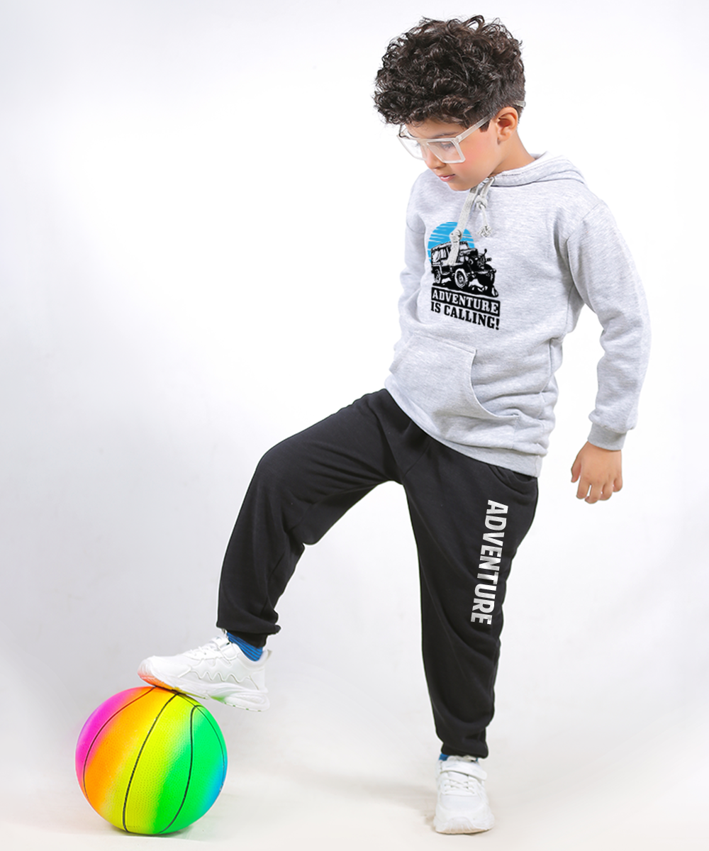 Adventure is Calling Kids Hoodie Set