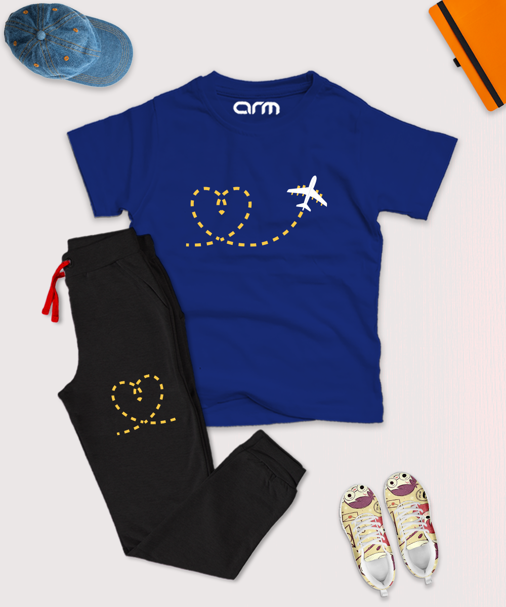 Aeroplane Tee & Trouser for Kids