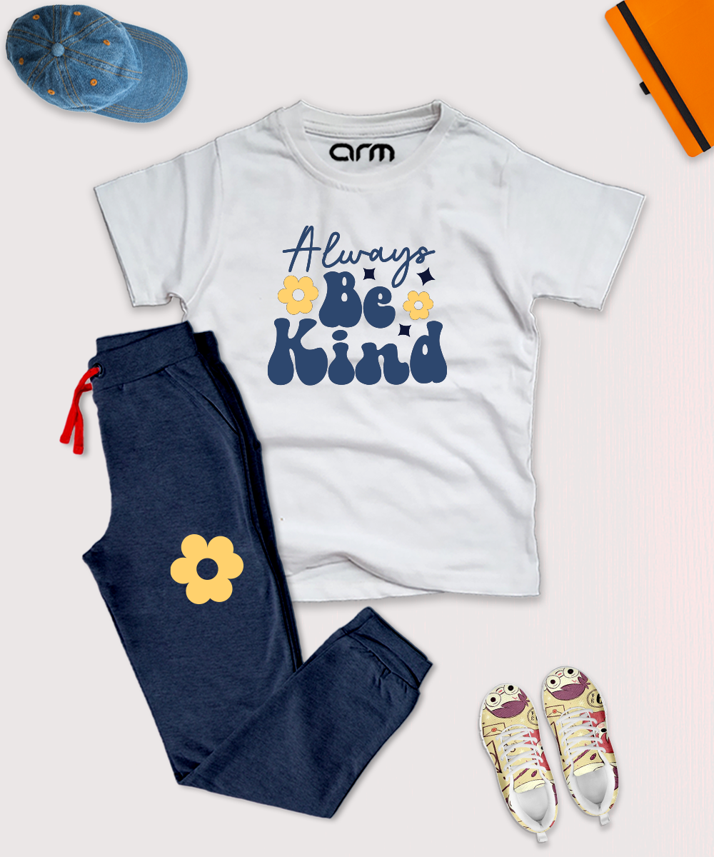 Always be Kind Tee & Trouser for Kids