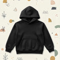 Basic Black Hoodie for Kids