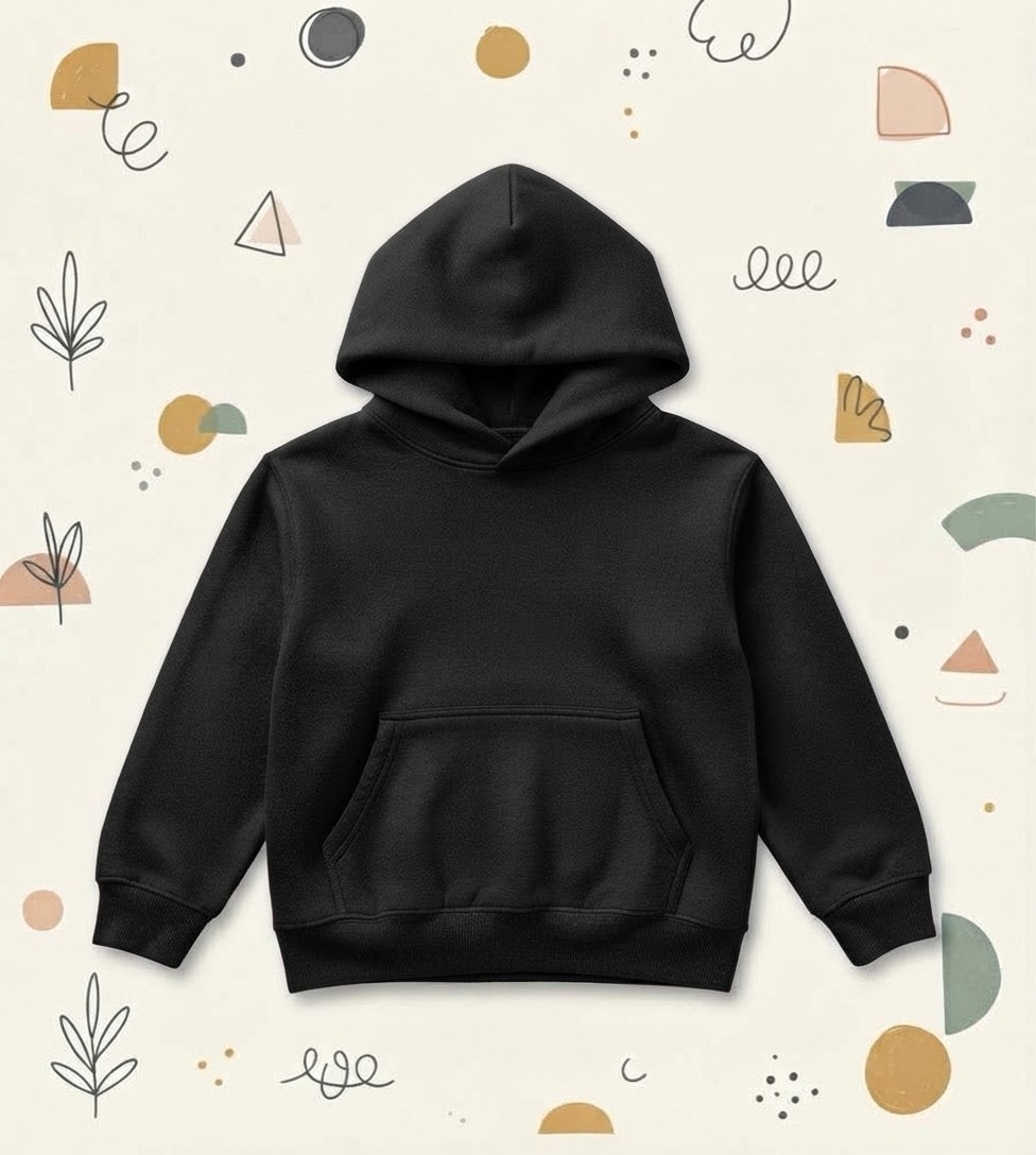 Pack of 4 Basic Hoodies for Kids