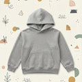 Basic Heather Gray Hoodie for Kids