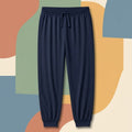 Basic Navy Blue Summer Trouser for Kids