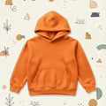 Basic Orange Hoodie for Kids
