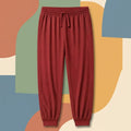Basic Red Summer Trouser for Kids
