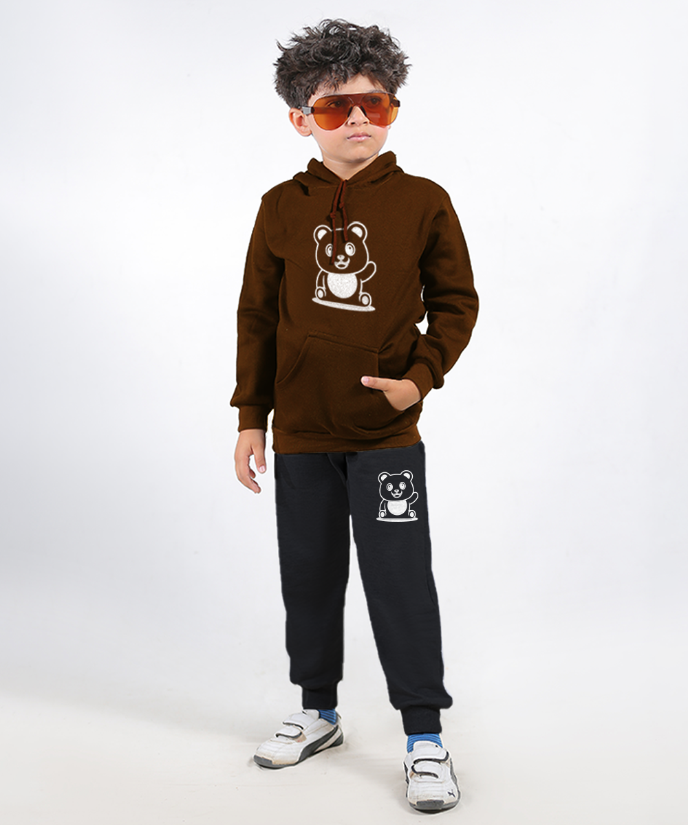 Bear Kids Hoodie Set