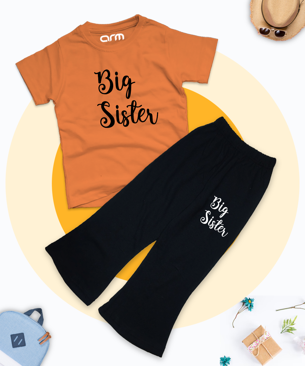 Big Sister Tee & Trouser for Kids