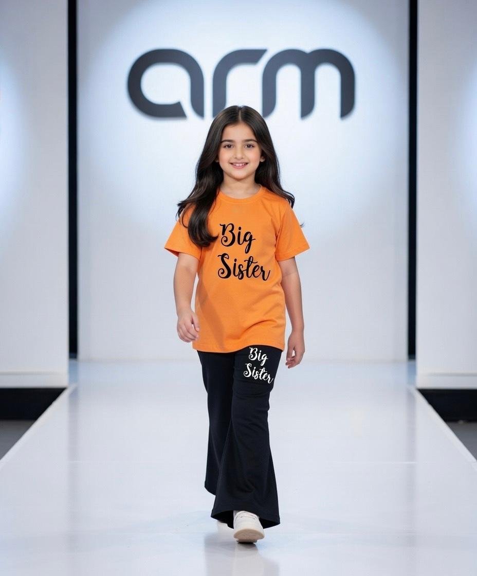 Big Sister Tee & Trouser for Kids