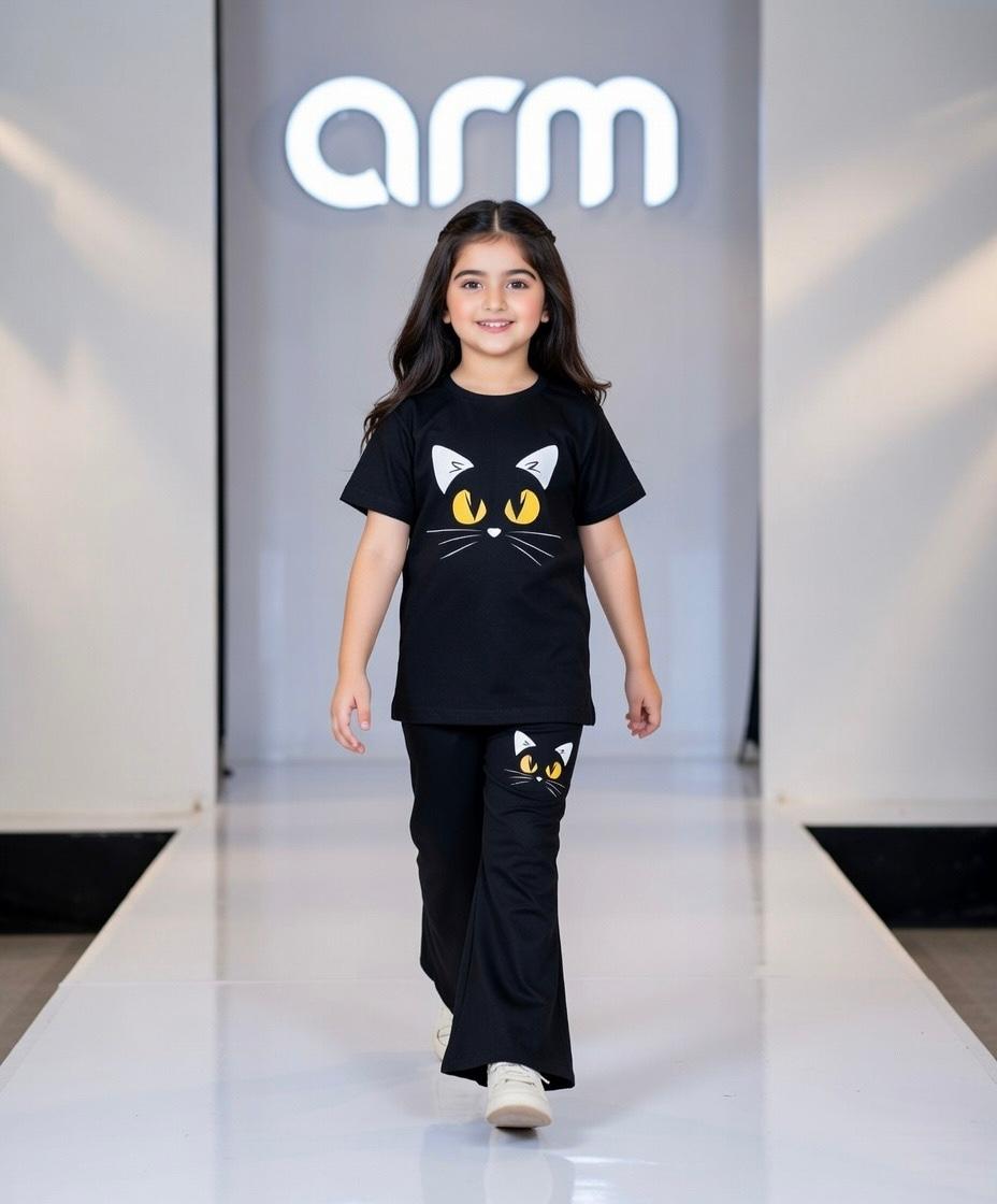 Cat Tee & Trouser for Kids