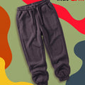 Basic Charcoal Winter Trouser for Kids