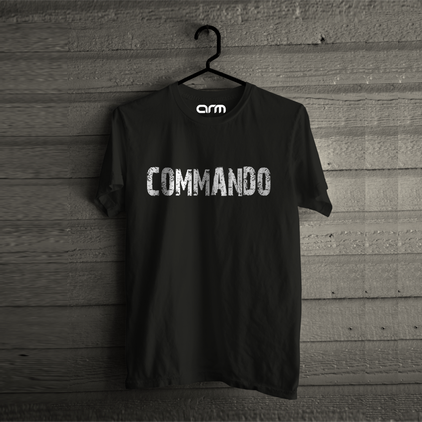Commando T-Shirt (Commando-01HS) – ARM Apparels