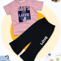 Dad's 1st Love Tee & Trouser for Kids