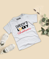 Daddys Lucky Charm T-Shirt For Kids