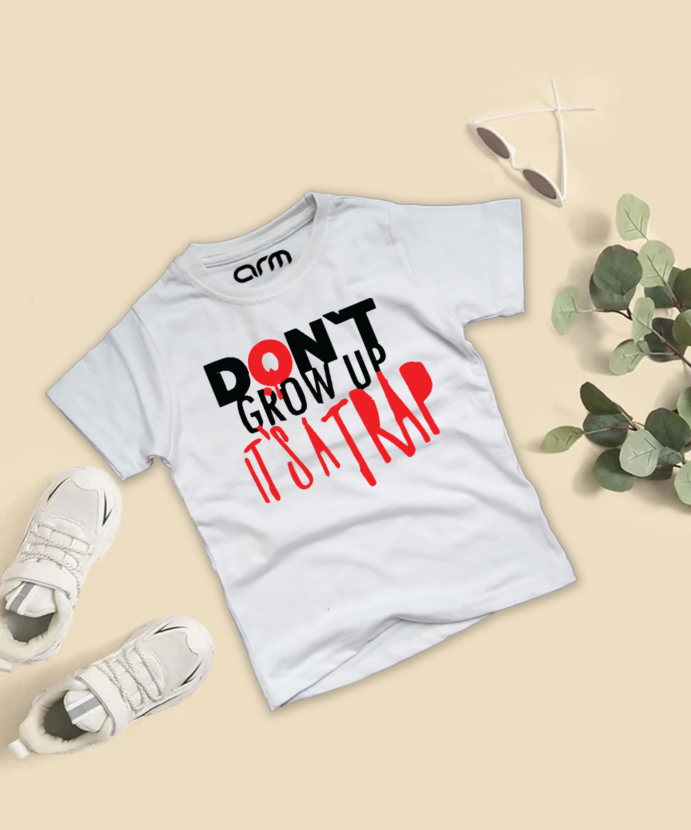 Don't Grow Up It's A Trap T-Shirt for Kids